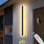 Matte Black Integrated LED Outdoor Sconce