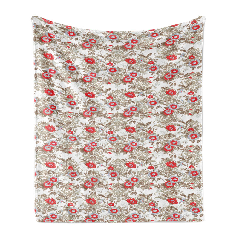 Hand Woven Throw Blanket, 50" x 70"
