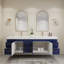 Ensemble de meuble-lavabo double mural 83,4 "-70381377