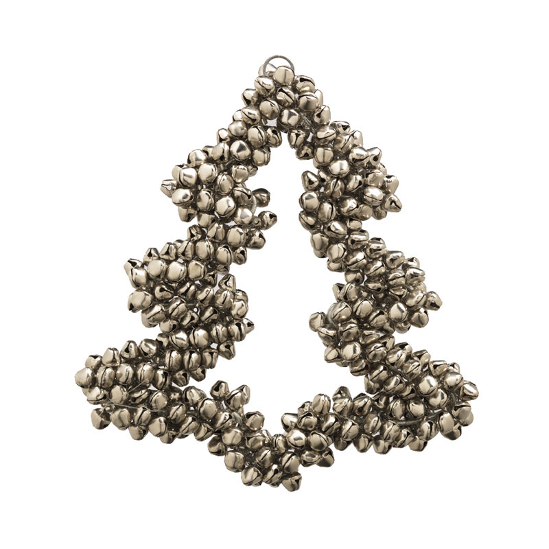 7'' Metal Holiday Shaped Ornament