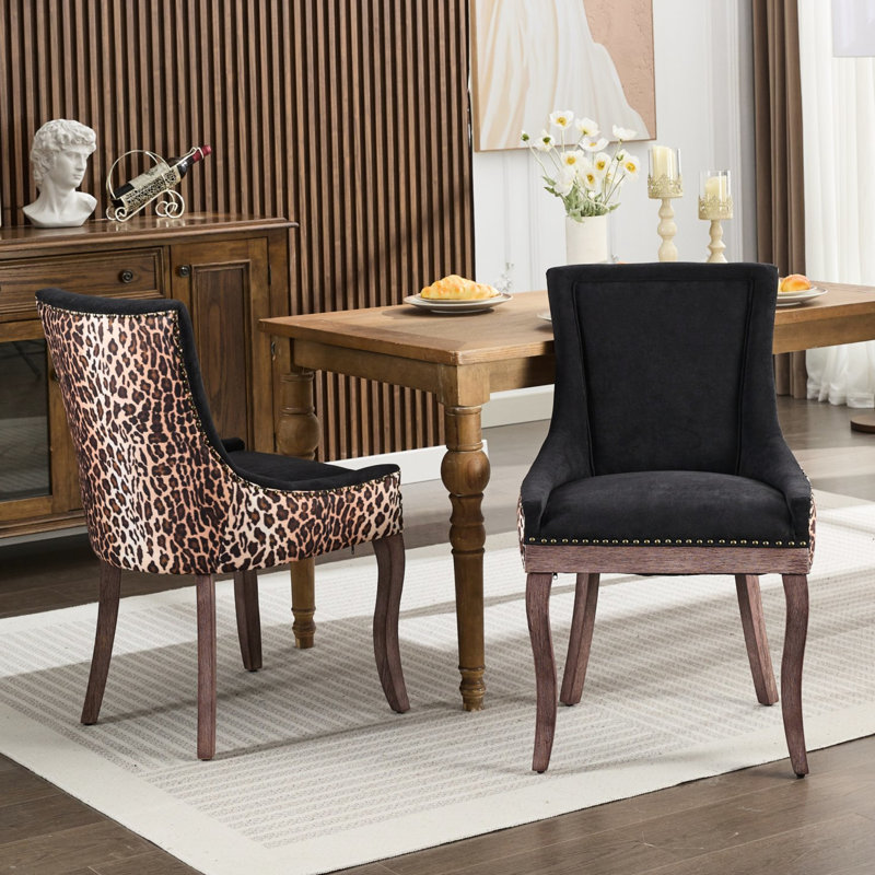 Chaises de salle à manger Leopard