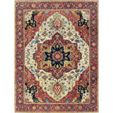 Elegant Wool Oriental Area Rug