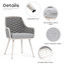 Fauteuil d'extérieur avec coussin-1298945443