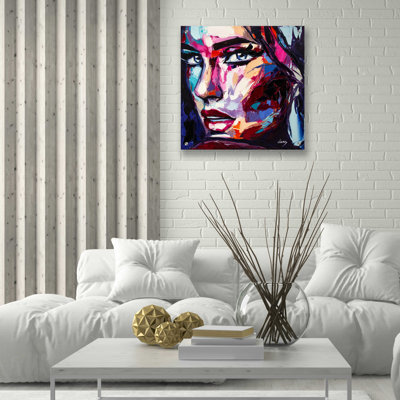 «Turn To Blues», art mural en verre acrylique