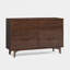 Augie 6 Drawer 132Cm W Solid Wood Double Dresser-647420670
