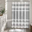 Rideau de douche avec traitement 3M gris 72 po x 72 po-432466148-432466149