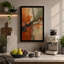 Warm and Cool Divide Abstract - Wrapped Canvas-465292996-465293016