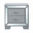 Murry G004800-N Nightstand , Silver