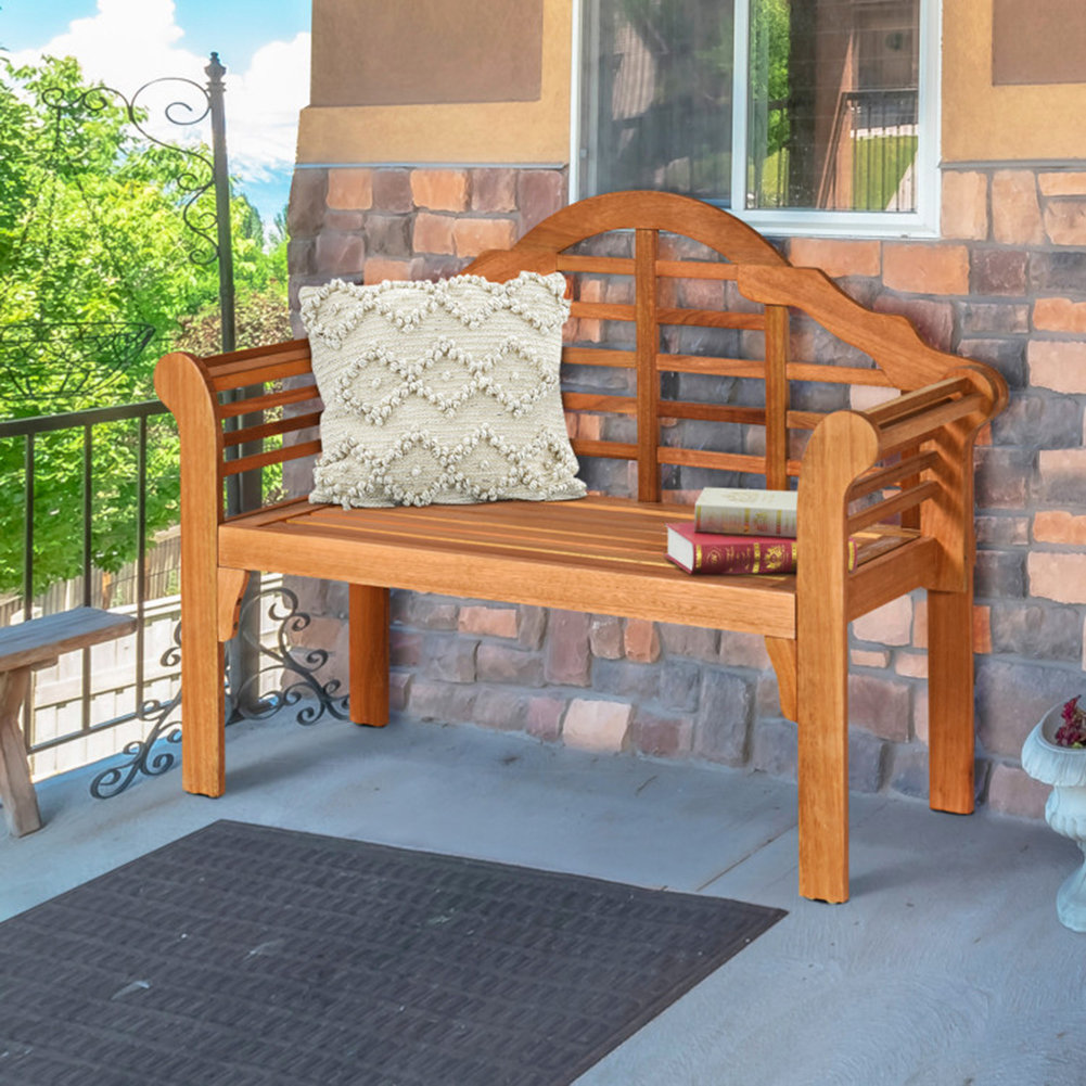 Alcott Hill® Cornisha Outdoor Bench | Wayfair