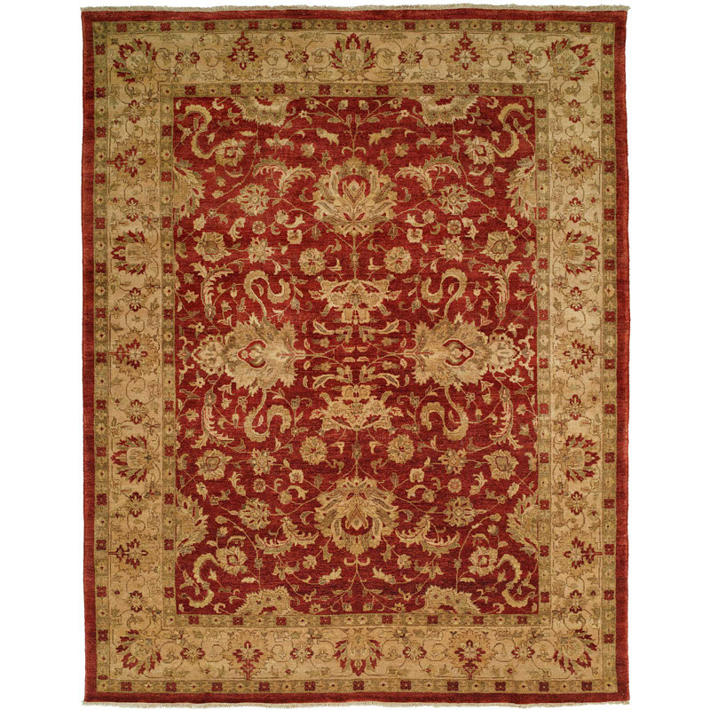 Mcdougall Wool Oriental Area Rug, Rectangle 12' x 18'