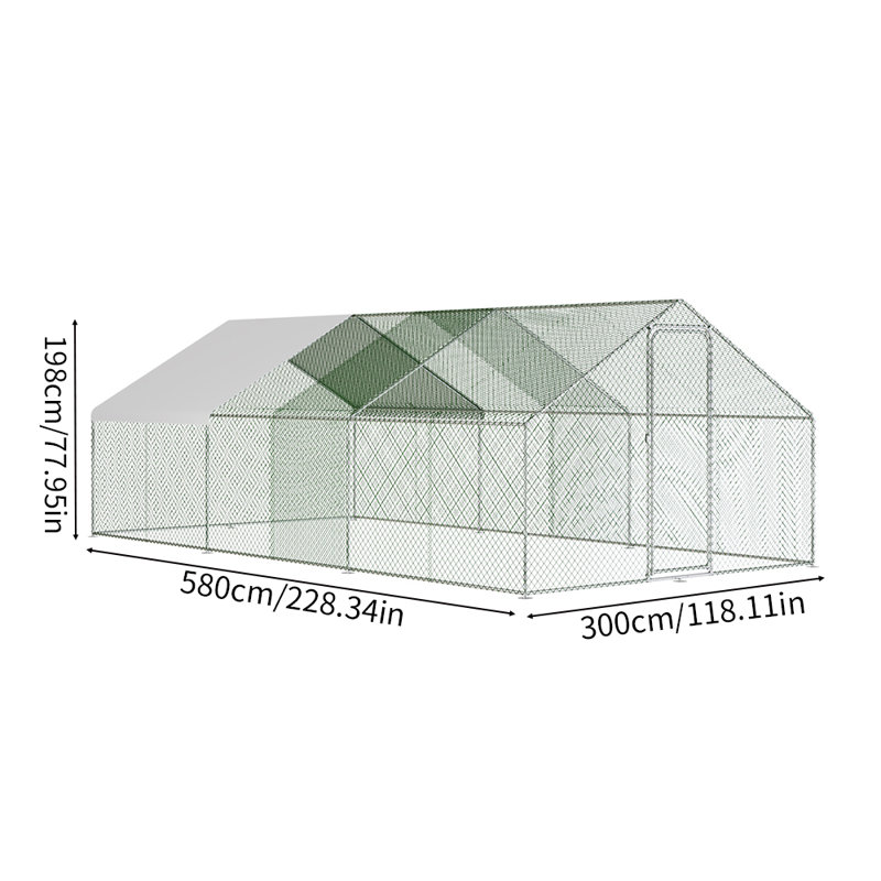 17.4m² Chicken Coop