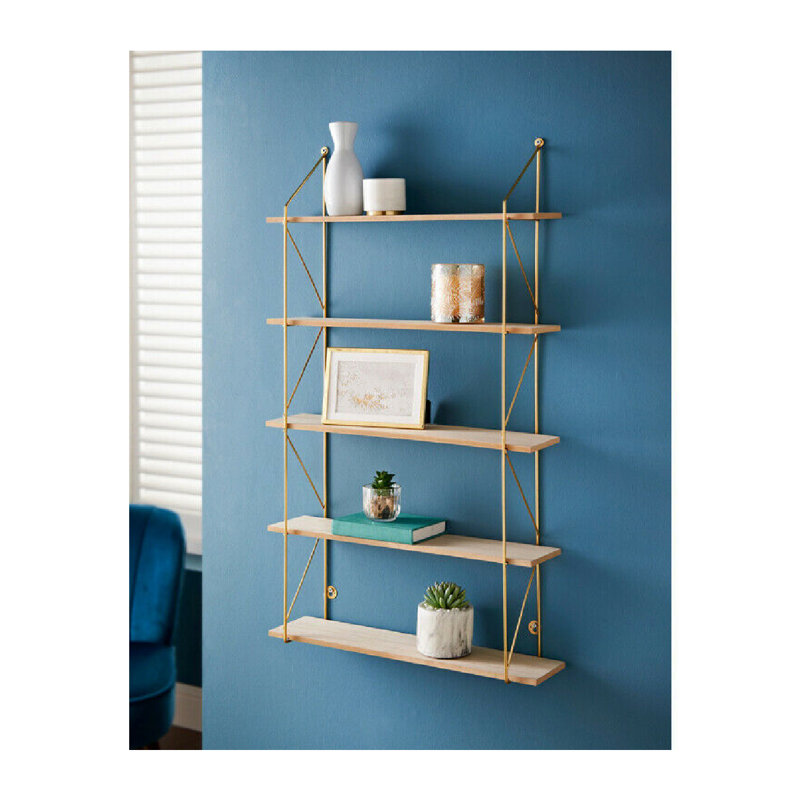 Viroqua 5 Piece Floating Shelf