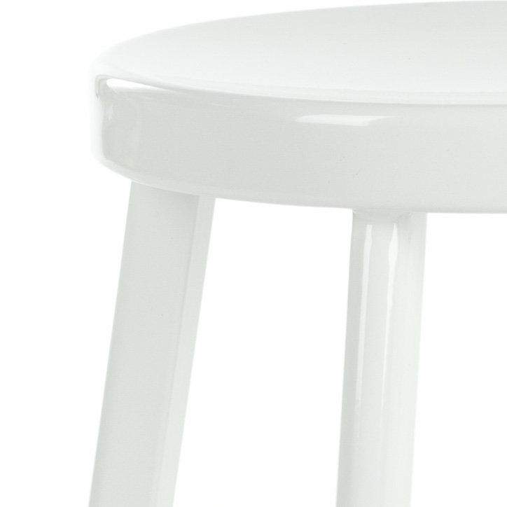 Tabouret de bar 17,7 po Liborius, Blanc
