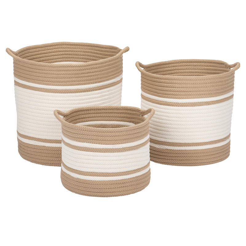 Panier en polypropylène Outland, H 18 po x l 20 po x P 20 po, Sable