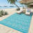 Area Rugs Waterproof Reversible Outdoor Rug UV & Mark Resistant Patio Carpet for RV, Camping, Picnic, Deck, Backyard-125284857-125284855