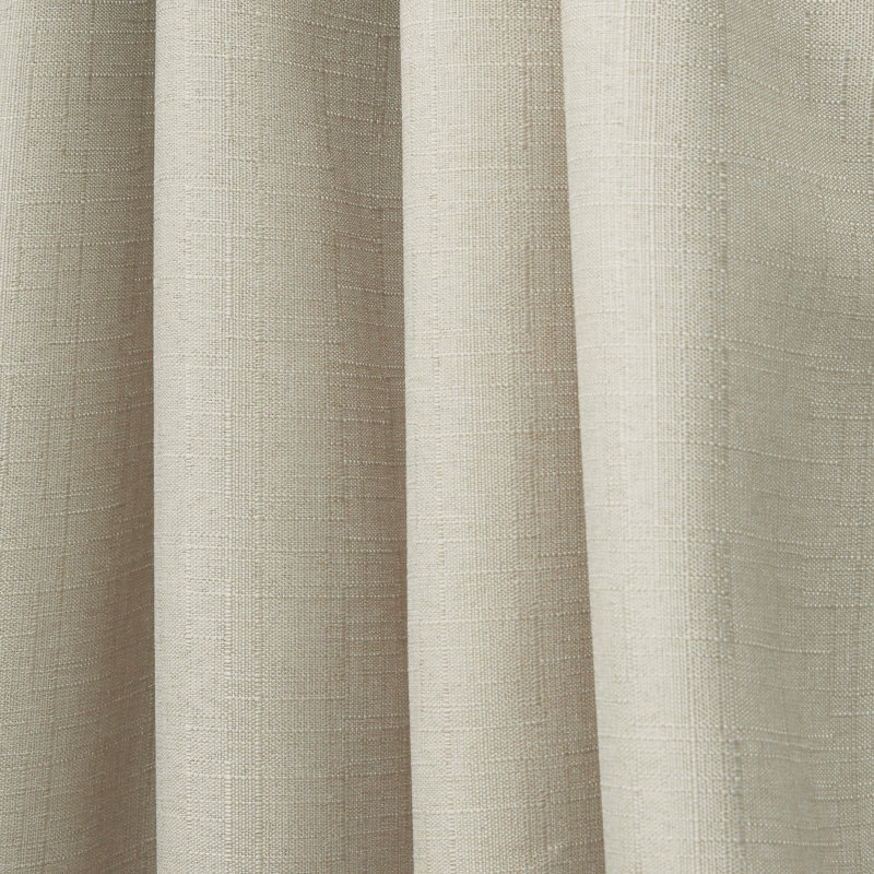 Jianyu Room Darkening Curtain Pair, Natural, 50" W x 96" L
