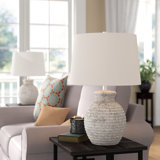 Askari 23" Ceramic Table Lamp Set