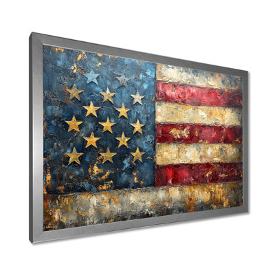 Drapeau des États-Unis, «Emancipation Proclamation I», art mural États-Unis