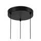 Demetra 3 Light Glass Dimmable LED Pendant