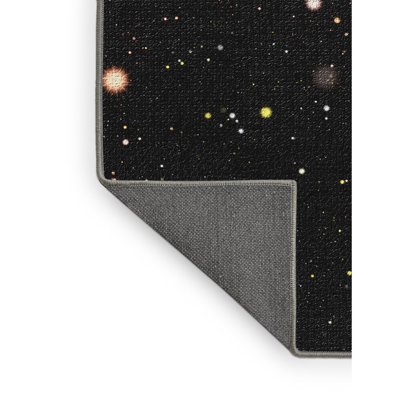 Tapis noir Star, Rectangle 2 pi x 3 pi