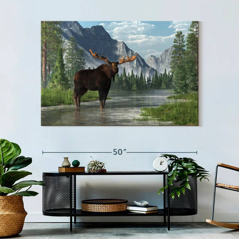 Habitat Bull Bull, H 34 po x l 51 po