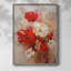 Reproduction encadrée FLORAL Series CCCCXV III - bois massif-820154685