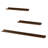 Preston 3 Piece Picture Ledge Wall Shelf