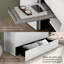 Lit escamotable avec tiroir et matelas Borealis Murphy-838782381-806342064