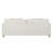 Haley Upholstered Sofa with Pillows, White