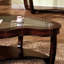 Meuble de salon cerise foncé 1pc