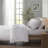 Printed Sheet Set Gray Herringbone Check-122817983-122817987