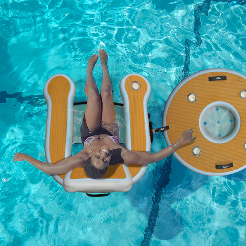Inflatable Floating Hangout Bar