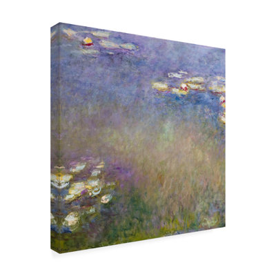 Bolog Monet Water Lilies I On Canvas by Claude O Monet Painting