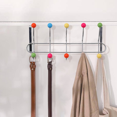 Over-the-Door 10 - Hook Wall Mounted Coat Rack