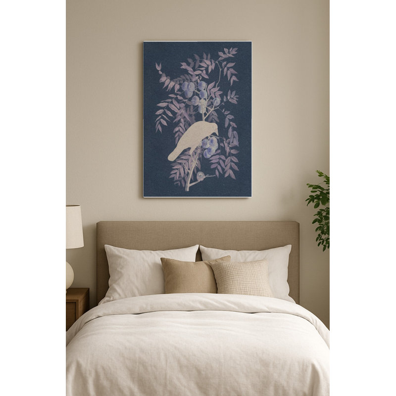 American Crow (Planche 156) Marine — Portrait en métal, 14" H x 11" W