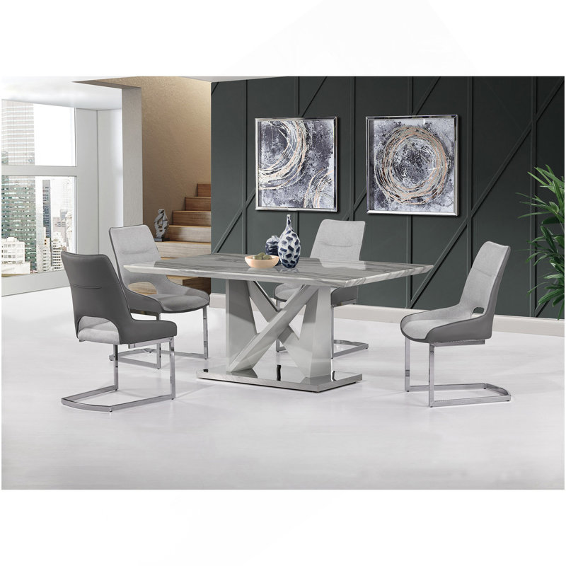 CAROLINE GREY DINNG TABLE