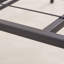 Structure de lit pliante sans outils, lit plateforme en métal de 14 pouces de hauteur, structure de lit pliable robuste, aucun sommier requis, structure en acier robuste pour matelas-153112660
