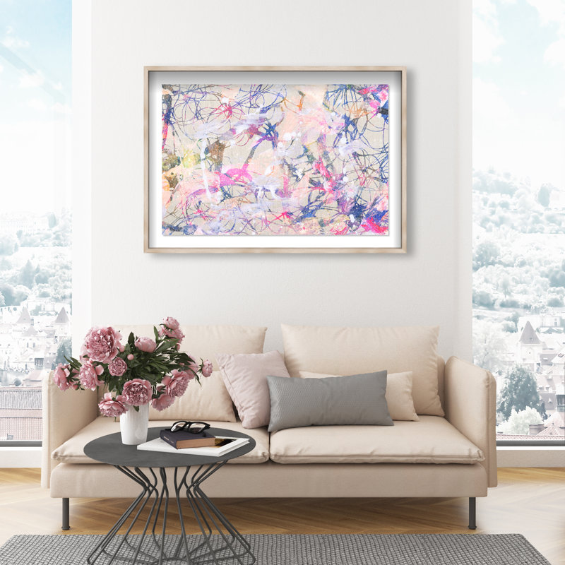 Jungle Walk Print by Oliver Gal, 21.5"H x 31.5"W, Shadowbox