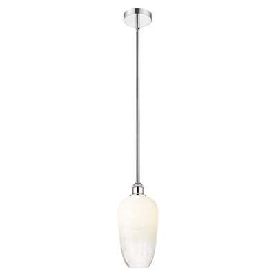 Edison - Brookhaven Flute - 1 Light 7" Stem Hung Mini Pendant