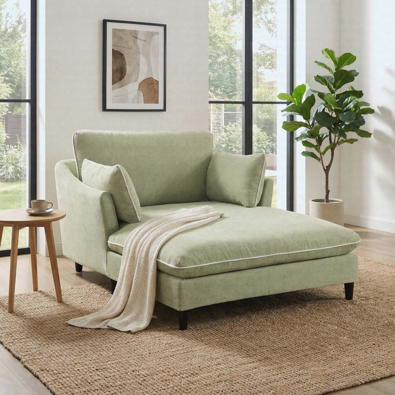 Canapé-lit 51,2 po Modern, Green