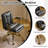 24" W Swivel Upholstered PU Office Chair-1377498492