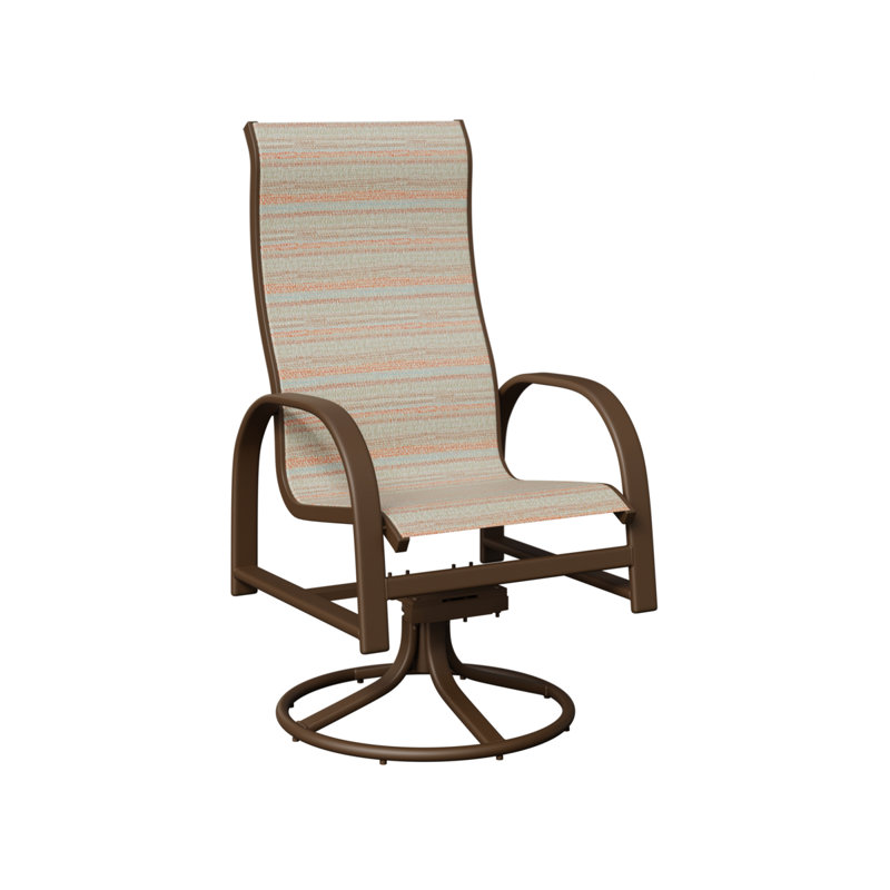 Chaise berçante berçante berçante Berlin, Echo opale, Filon de bois mesquite