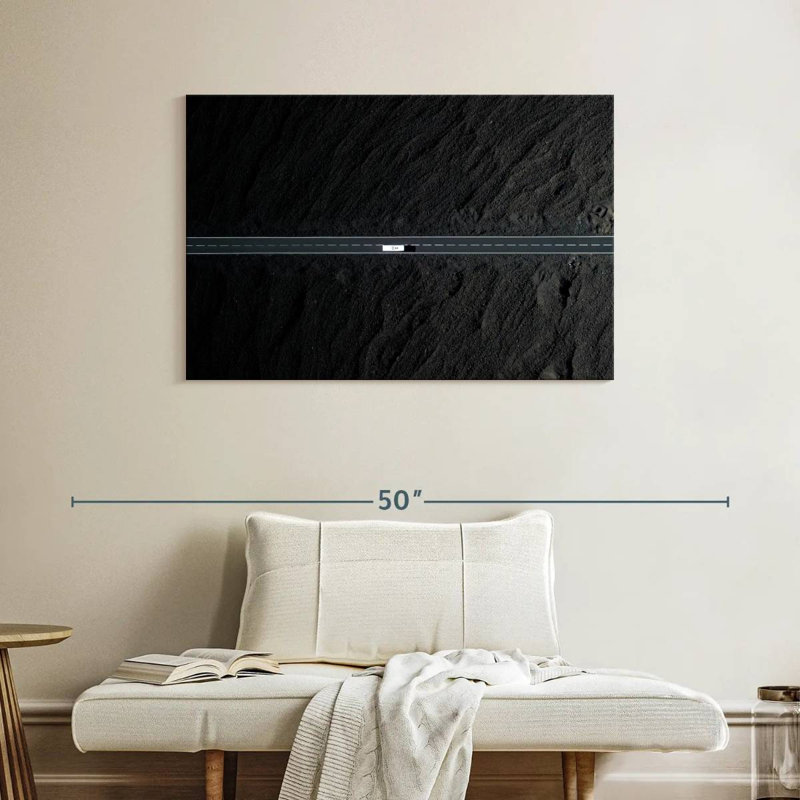 Mehar Hardened Lava Highway, 26" H x 39" W