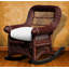 Chaise berçante pour enfant avec coussin-10336200-10336201