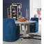 Signature Designs Misty Gray Apostrophe Round Dining Table