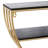 Wooden 3 Shelves Wall Shelf with Half Moon Shape