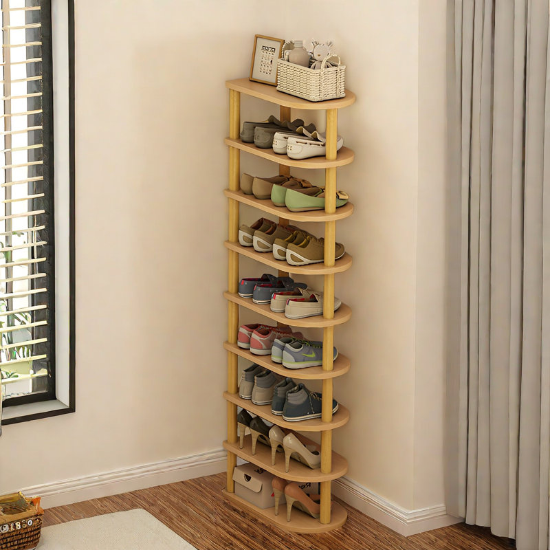 18 Pair Stackable Shoe Storage Cabinet