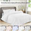 Ensemble d'édredon 5 pièces - Édredon en duvet synthétique toutes saisons avec taies décoratives et jupe de lit - Housse de couette matelassée avec pattes d'angle-110971800-110971798