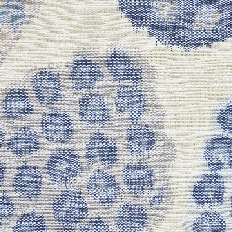 Tissu à motif de chaîne Annabel, Bleu