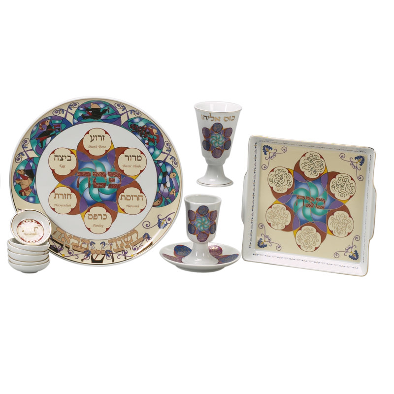 Porcelain Seder Plates And Sets
